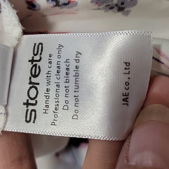 Storets White and Red Midi Dress with Ruffle Details - Picture 13 of 14